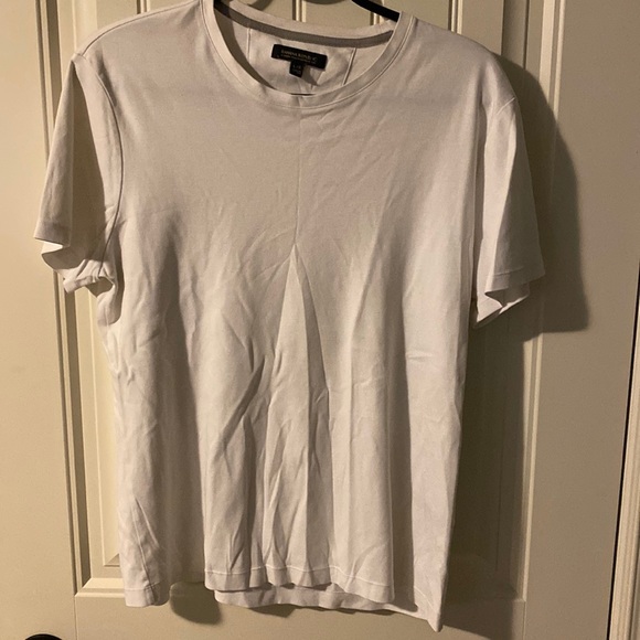 Banana republic livery touch white t shirt size large - Picture 1 of 3
